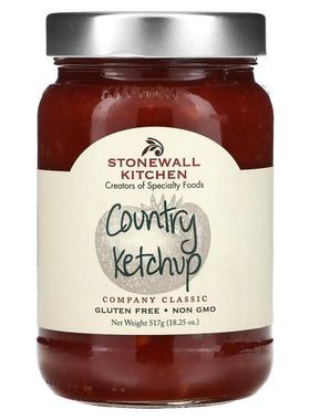 Stonewall Kitchen,Country Ketchup, 18.25 oz (517 g)