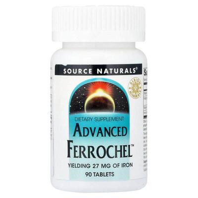 源美,Advanced Ferrochel™, 90 Tablets
