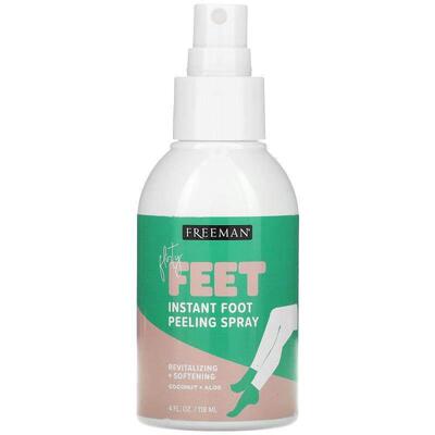 Freeman Beauty,Flirty Feet，瞬间足部去死皮喷雾，椰子 + 芦荟4