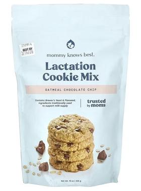 Mommy Knows Best曲奇饼干燕麦巧克力碎零食饱腹