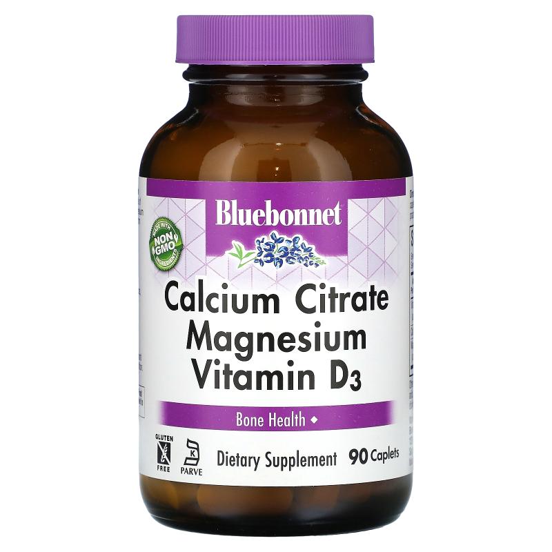 Bluebonnet Nutrition,Calcium Citrate Magnesium Vitamin D3, 9