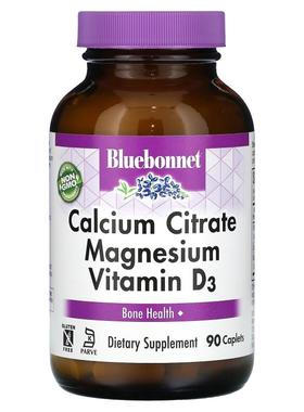 Bluebonnet Nutrition,Calcium Citrate Magnesium Vitamin D3, 9