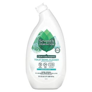 第七代,Toilet Bowl Cleaner, Fresh Mint, 24 fl oz (709 ml)