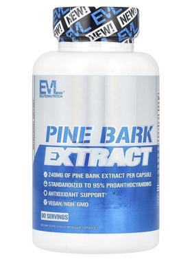 EVL,Pine Bark Extract, 240 mg, 90 Veggie Capsules