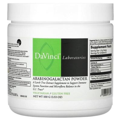 DaVinci Laboratories of Vermont,Arabinogalactan Powder, 3.53