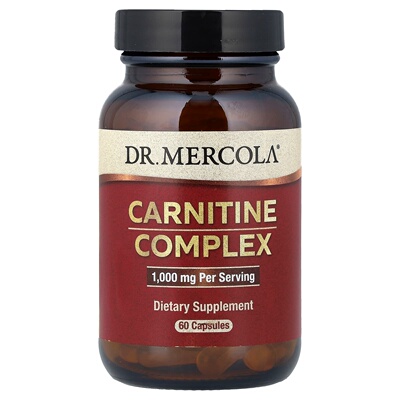 Dr. Mercola/Mercola博士肉碱复合物左旋肉碱夜跑下午轻快常相伴