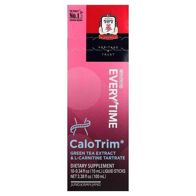 正官庄,Everytime CaloTrim, Green Tea Extract &amp; L-Car