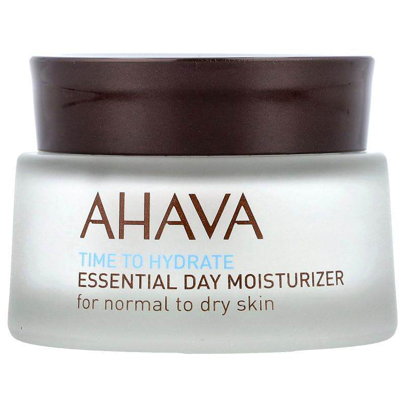 AHAVA,保湿时间，基本日间保湿霜，中性至干性皮肤，1.7 液量盎司