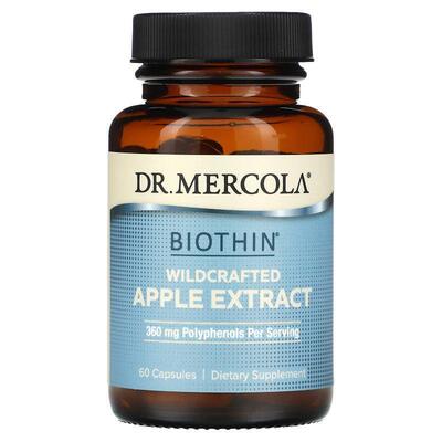 Mercola博士,Biothin，野生苹果提取物，60 粒胶囊