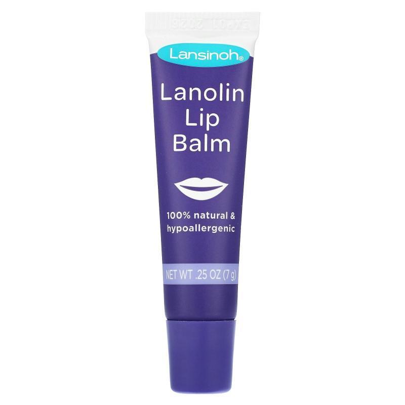 兰思诺,Lanolin Lip Balm, 0.25 oz (7 g)