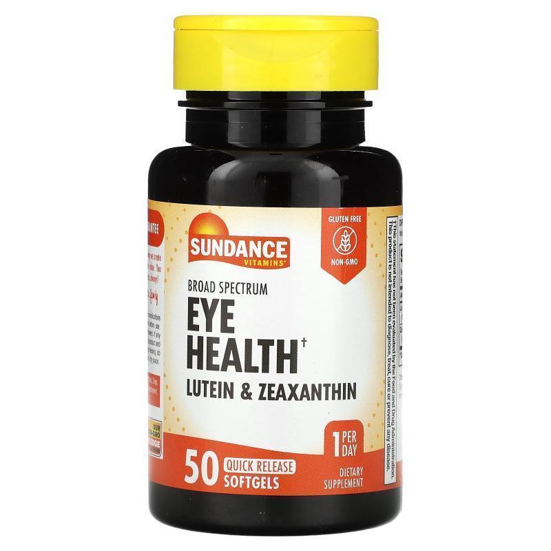 Sundance,Broad Spectrum Eye Health, 50 Quick Release Softgel