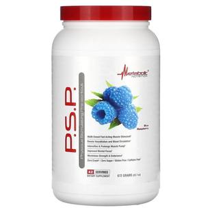 Pre P.S.P Workout Blue 23.7 Metabolic Raspberry Nutrition