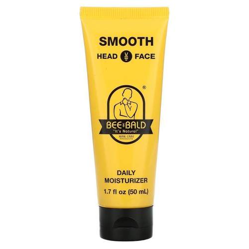 Bee Bald,Smooth Head & Face, Daily Moisturizing, 1.7 fl