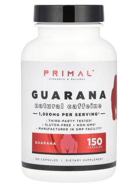 PrePrimal,瓜拉纳150 粒胶囊（每粒胶囊 500 毫克）