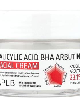 APLB,水杨酸 BHA 熊果苷面霜，1.86 液量盎司（55 毫升）