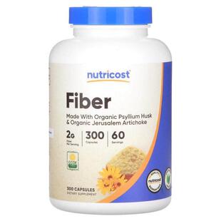 Nutricost,Fiber, 300 Capsules