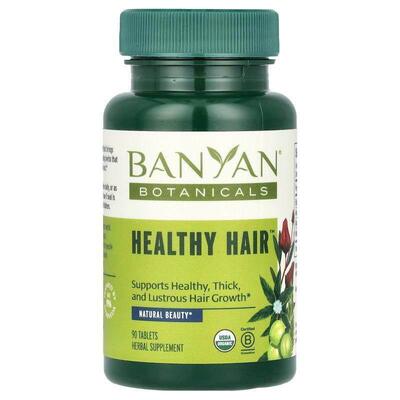 Banyan Botanicals,头发健康补充剂，90 片