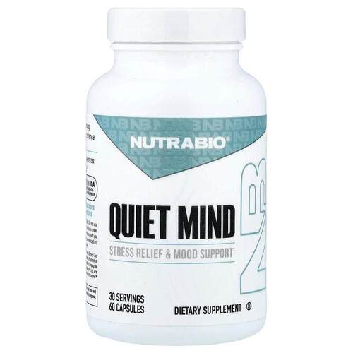 Nutrabio Labs,平静心灵，60 粒胶囊