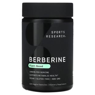Plant Based Veggie Research 120 Berberine Sports 500