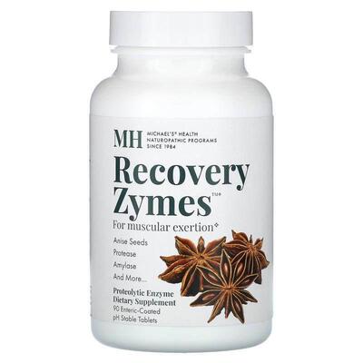 Michael's Naturopathic,Recovery Zymes, 90 Enteric-Coated pH