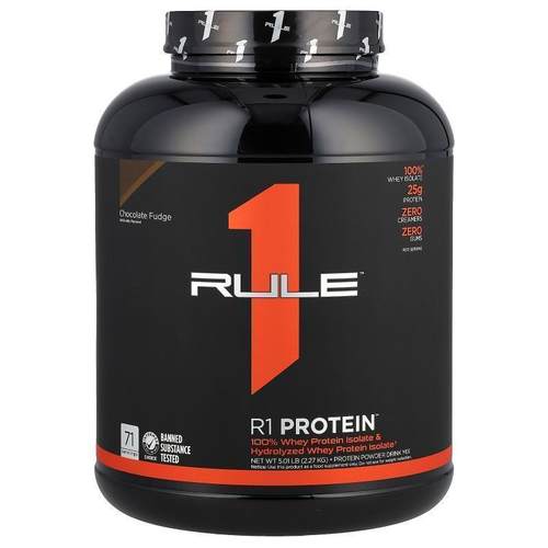 Rule One Proteins,R1 Protein Powder Drink Mix, Chocolate Fud