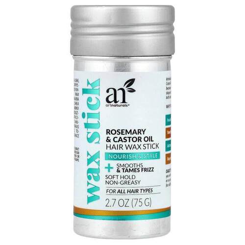 artnaturals,迷迭香与蓖麻油发蜡棒，适合所有发质，2.7 盎司（75