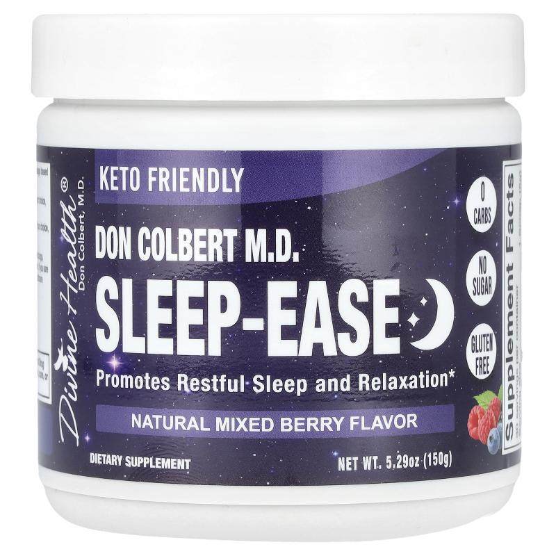 Divine Health,Don Colbert M.D., Sleep-Ease, Natural Mixed Be