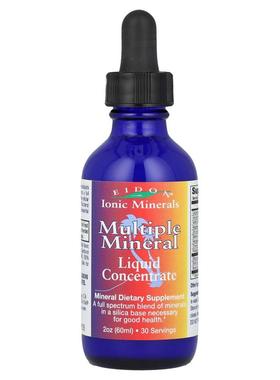 Eidon Mineral Supplements,多矿物质，液体浓缩物，2 盎司（60