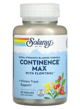 Solaray,Extra Strength Bladder Formula, Continence Max with