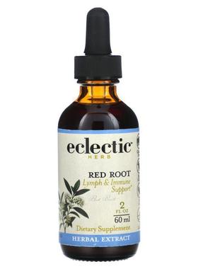 Eclectic Institute,草本，红根，2 液量盎司（60 毫升）