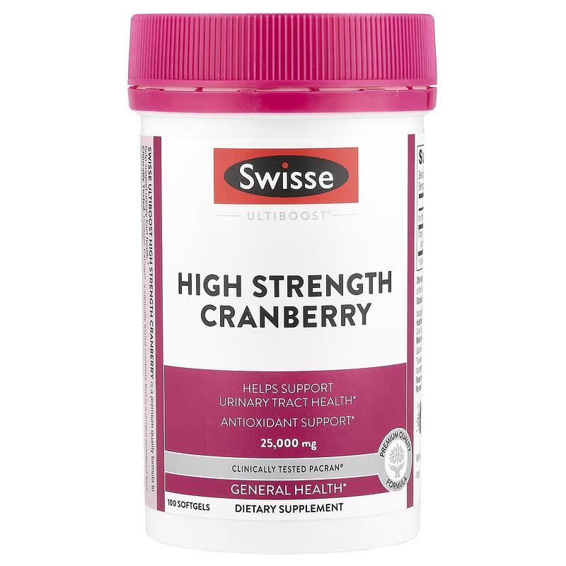 Swisse斯维诗高浓度蔓越莓软胶囊保护女性私护私密尿路健康