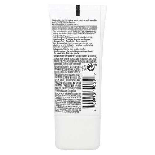 Almay,Ageless Smart Shade Foundation, 600 Tan, 1 fl oz (30 m
