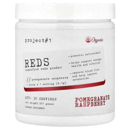 Project 1 Nutrition,Reds，Superfood Red 粉，石榴树莓味，201