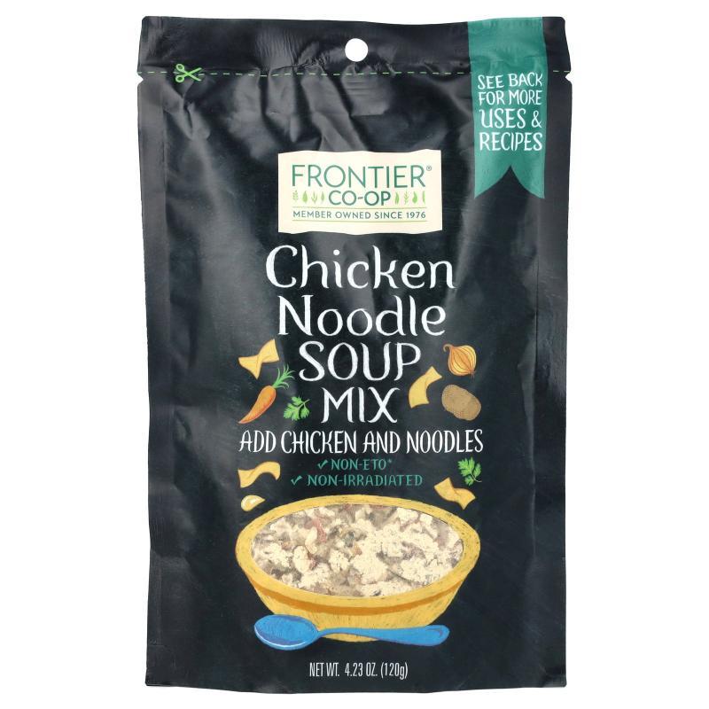 Frontier Co-op,Chicken Noodle Soup Mix, 4.23 oz (120 g)