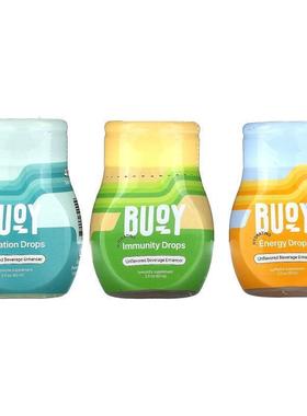 Buoy Hydration,Drops Daily Wellness Bundle, Unflavored
