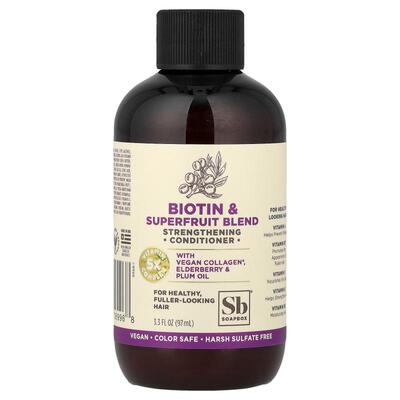 Soapbox,Strengthening Conditioner, Biotin & Superfruit, 3.3