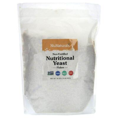 NuNaturals 非加强型养料酵母片