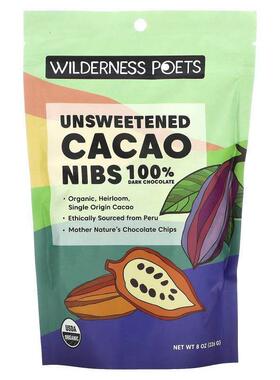 Wilderness Poets LLC,椰子增甜可可碎，8 盎司（226 克）