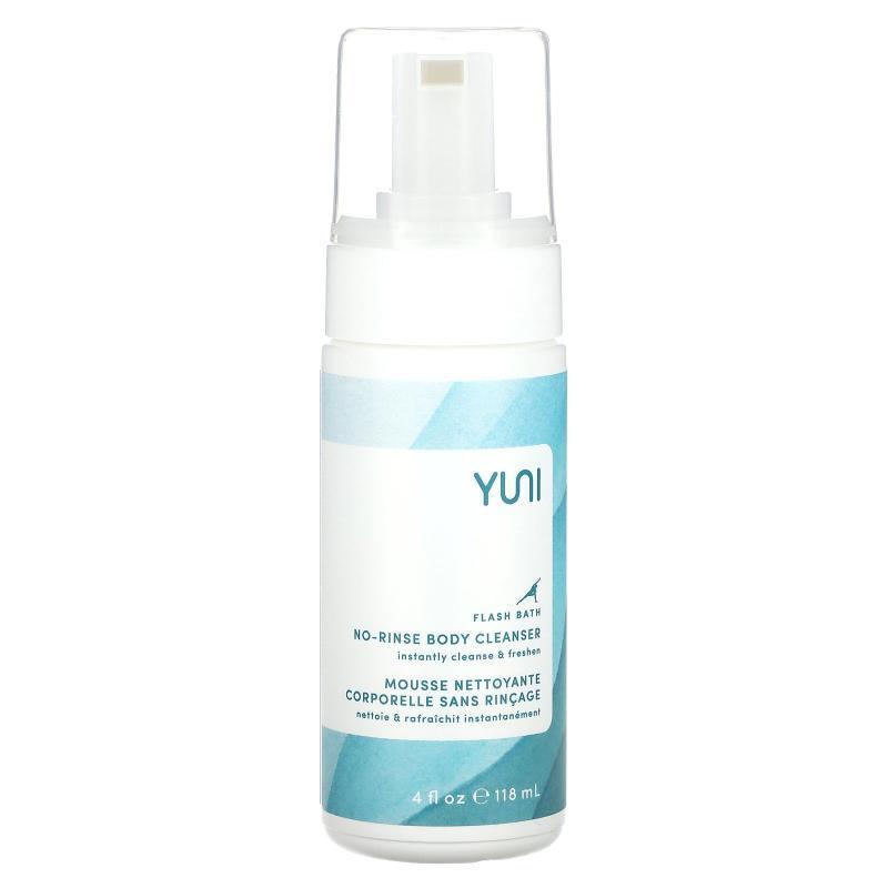 Yuni Beauty,Flash Bath, No-Rinse Body Cleanser, 4 fl oz (118