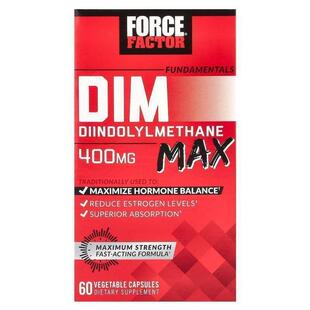 Force Factor,Fundamentals, Diindolylmethane Max, 400 mg, 60