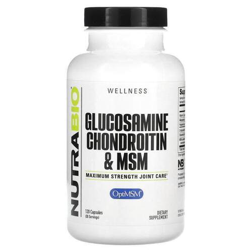 Nutrabio Labs,Glucosamine Chondroitin &amp; MSM