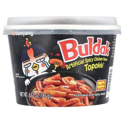 Buldak,多波奇，辣酱年糕，辣子鸡味，6.52 盎司（185 克）