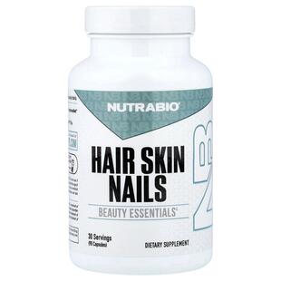 Nutrabio Labs,Hair Skin Nails, 90 Capsules