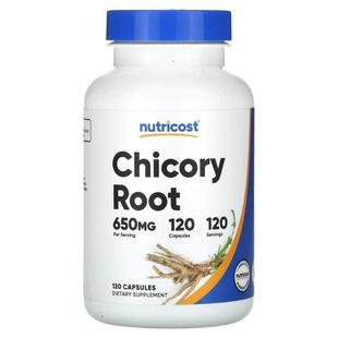 Nutricost,Chicory Root, 650 mg, 120 Capsules