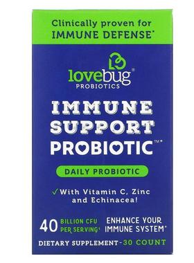 LoveBug Probiotics,机体抵抗帮助益生菌，日常益生菌，400 亿 CF