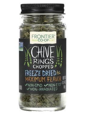 Frontier Co-op,Chives Rings Chopped, 0.14 oz (4 g)