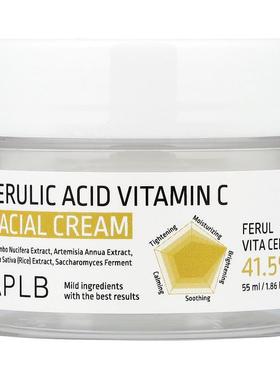 APLB,Ferulic Acid Vitamin C Facial Cream , 1.86 fl oz (55 ml