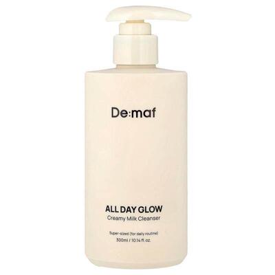 DE:MAF,All Day Glow Creamy Milk Cleanser, 10.14 fl oz (300 m