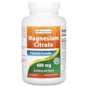 Best Naturals,Magnesium Citrate, 200 mg, 250 Tablets