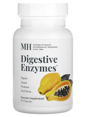 Michael's Naturopathic,Digestive Enzymes, 90 Capsules